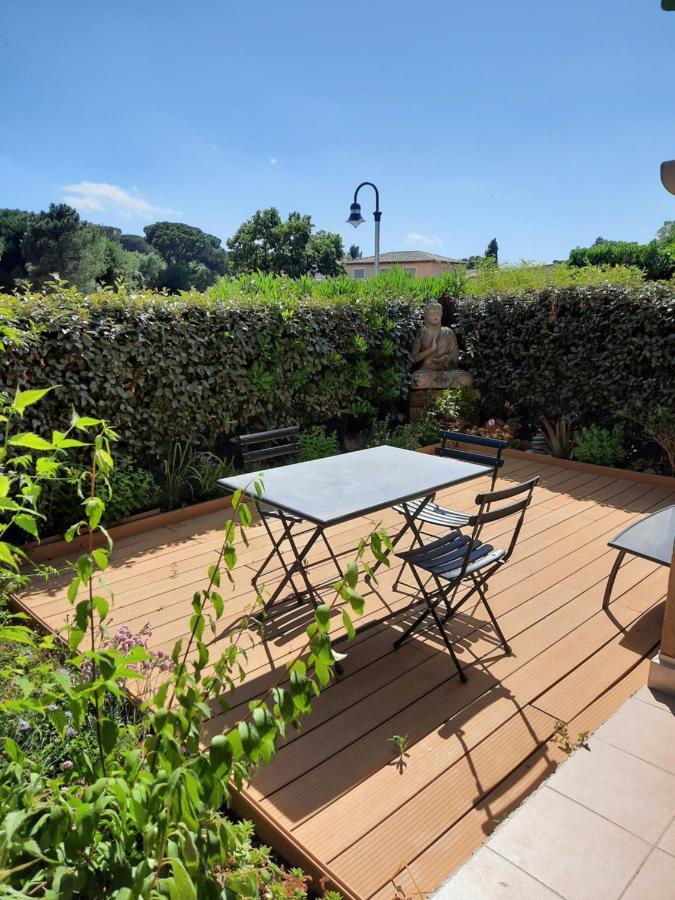 Rez De Jardin Zen, 50 M2, Aux Portes De L Esterel Et Proche Mer, Parking Gratuit Fréjus Esterno foto